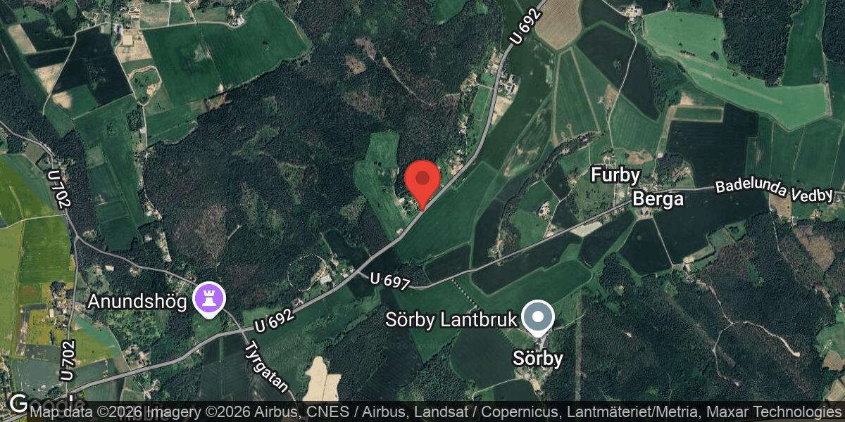 Beläggningsarbete på väg 692 mellan Lunby och V Åby påverkar trafiken