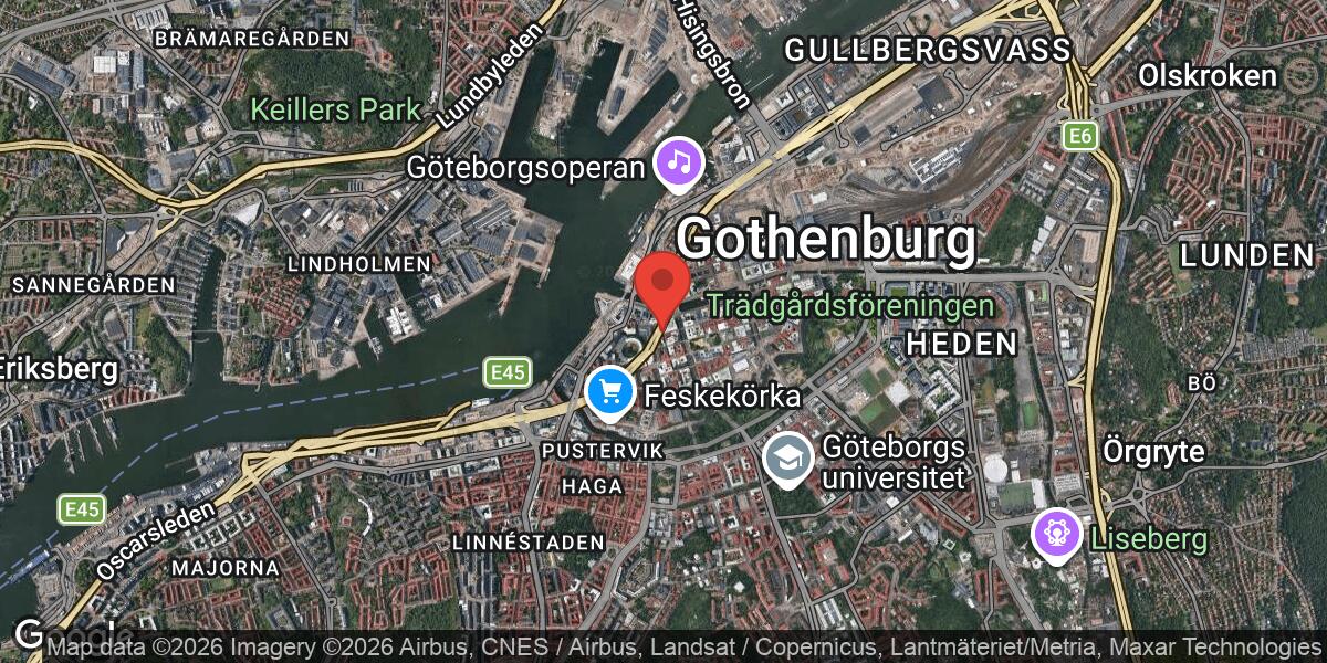 Vägarbete i Götatunneln påverkar trafiken på E45 mot Karlstad