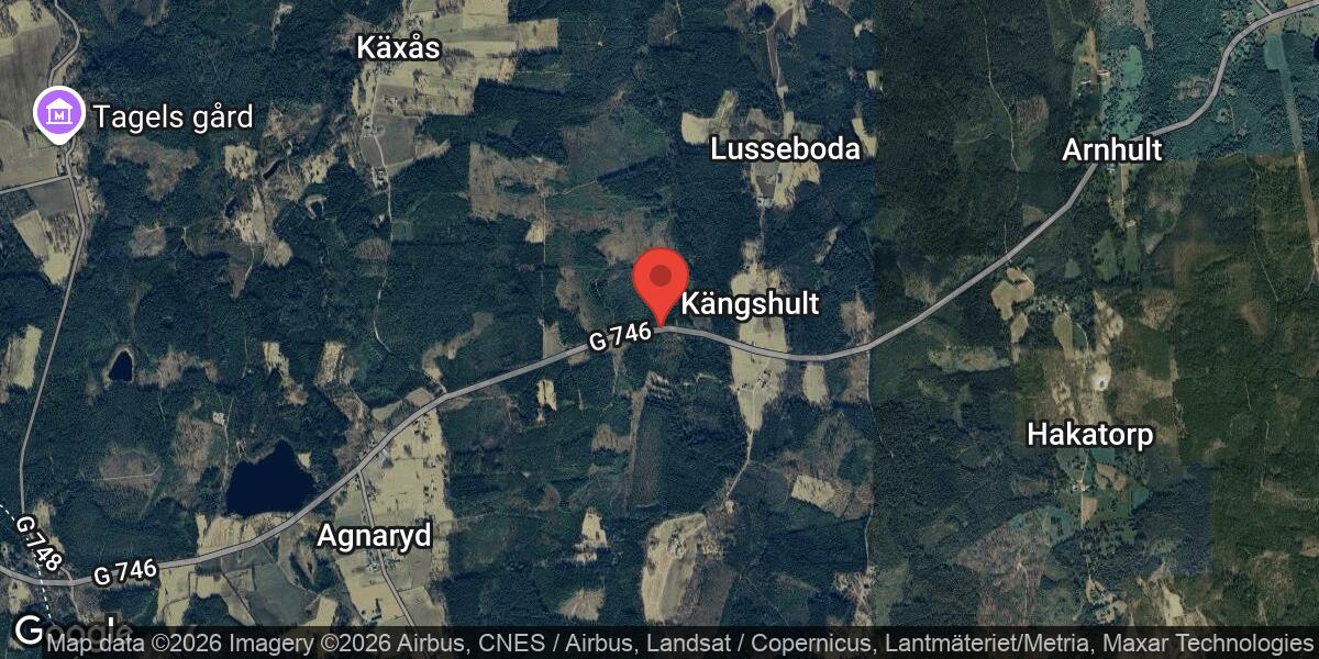 Väg 746 avstängd på grund av vägarbete den 14 april