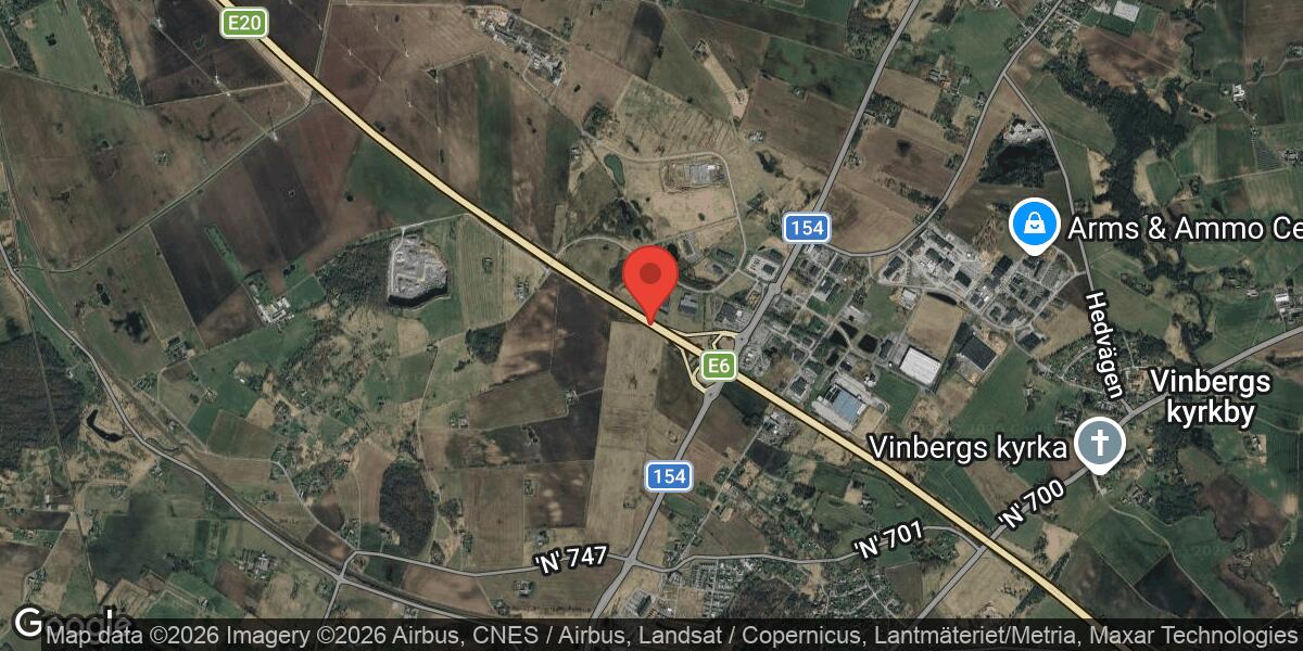 Lastpall på E6 mellan Morup och Falkenberg orsakade stor påverkan i morgontrafiken