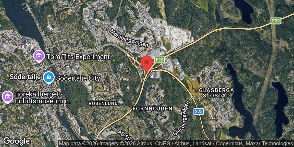 Lastbil med punktering orsakar stor påverkan på E4 vid Moraberg