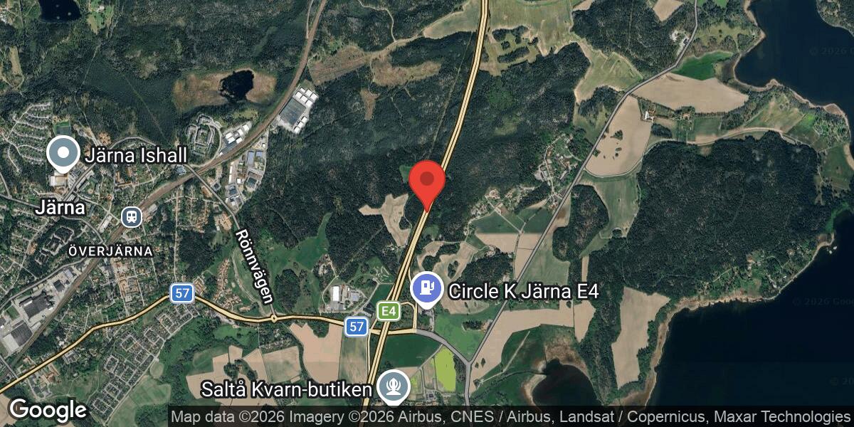 Underhållsarbete på E4 mellan trafikplatserna Hölö och Södertälje syd