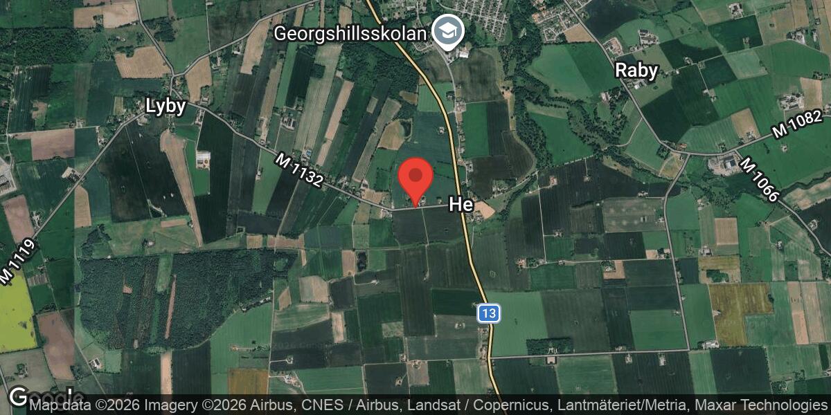 Vägarbete på Väg 1132 i Hörby med liten påverkan