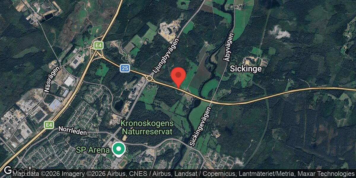 Vägarbete på Väg 25 i Myrebo påverkar trafiken under eftermiddagen