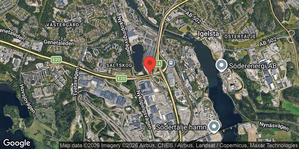 Fordonshaveri på E20 mellan Saltskog Ö och Saltskog V i riktning mot Strängnäs