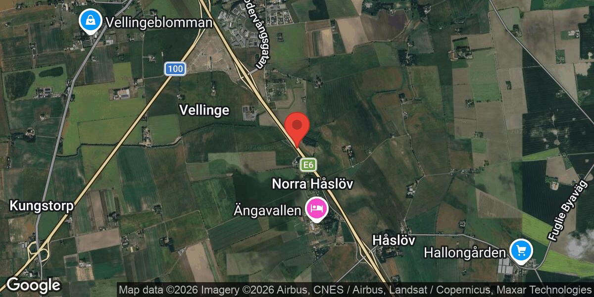 Vägarbete på E6 mellan Trelleborg och Malmö pågår till 17 april