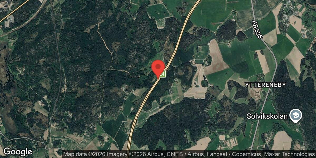 Underhållsarbete på E4 mellan Järna och Hölö påverkar trafiken