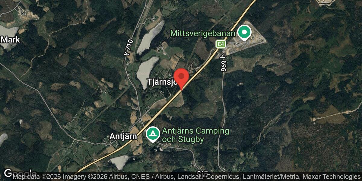 Fordonshaveri orsakar mycket stor påverkan på E4 norr om Antjärn