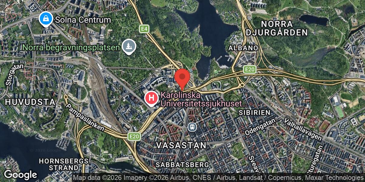 Sprängningsarbete vid E4 Trafikplats Norrtull påverkar trafiken i båda riktningarna