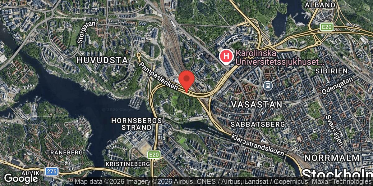 Norra Länken avstängd på grund av drift- och underhållsarbeten