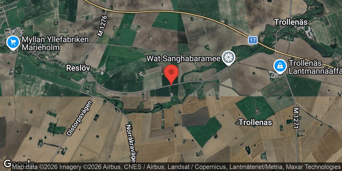 Vägarbete på väg 1274 mellan Reslöv Ö och Trollenäs S påverkar trafiken