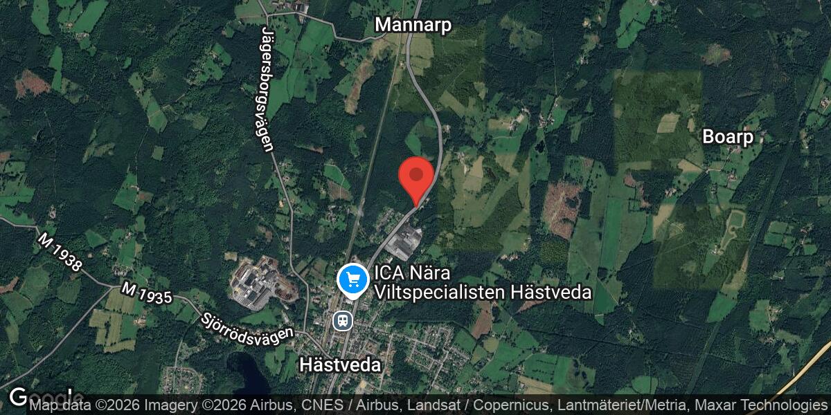 Beläggningsarbete på Väg 1959 norr om Hästveda med påverkan på trafiken