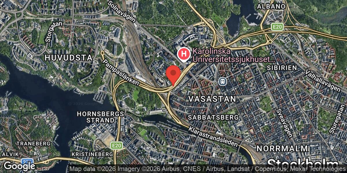 Norra Länken avstängd under natten för drift- och underhållsarbeten