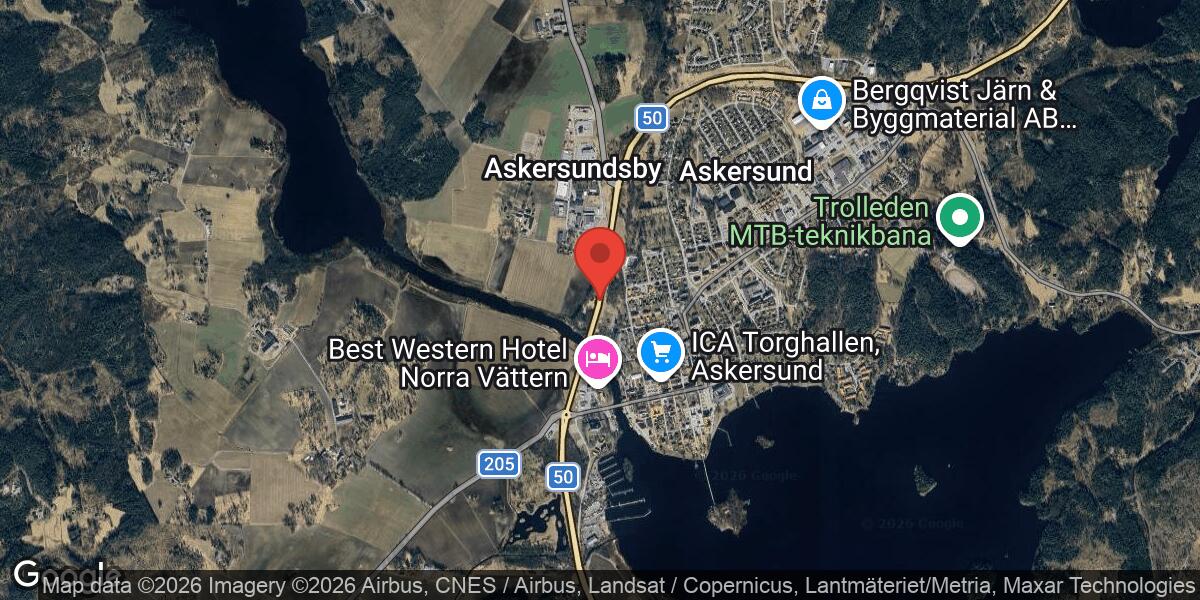 Föremål på vägen på väg 50 mellan Askersund S och Askersundsby