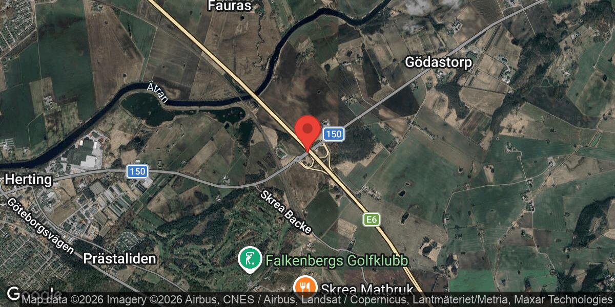 Underhållsarbete påverkar trafiken på Väg 150 mellan Årstad och Ågård