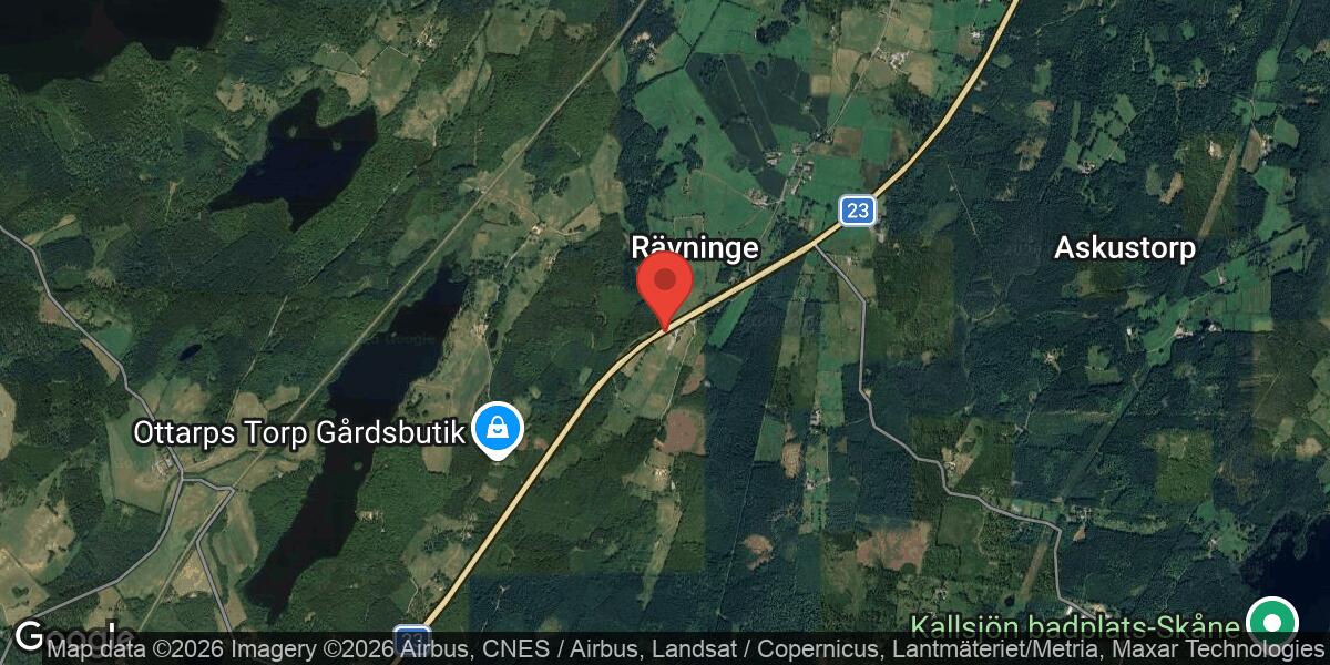 Vägarbete på Väg 23 mellan Furutorpet S och Hästveda S påverkar trafiken