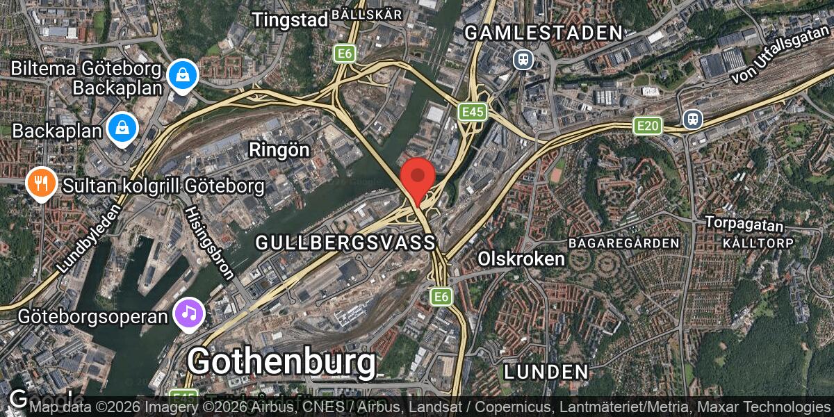 Vägarbete på E45 vid Säveån med begränsad framkomlighet