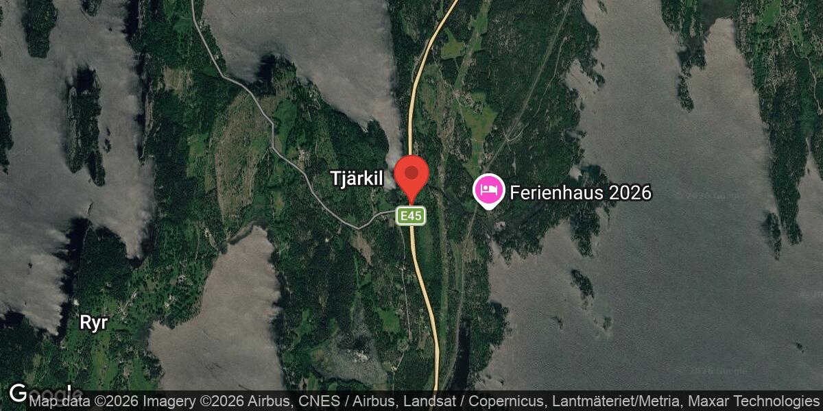 Rådjur på vägen vid E45 vid Kärrkil påverkar trafiken