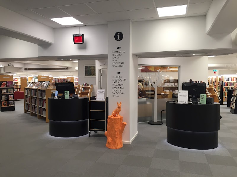 Stadsbiblioteket i Karlshamn stängt efter översvämning