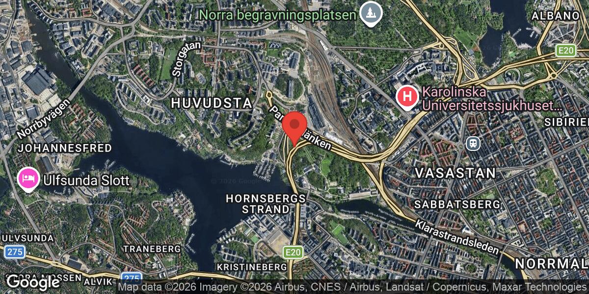 Vägarbete med stor påverkan på E4 vid Trafikplats Tomteboda