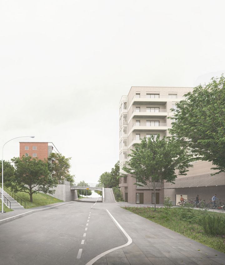 Cirka 50 nya hyresrätter planeras i Huvudsta