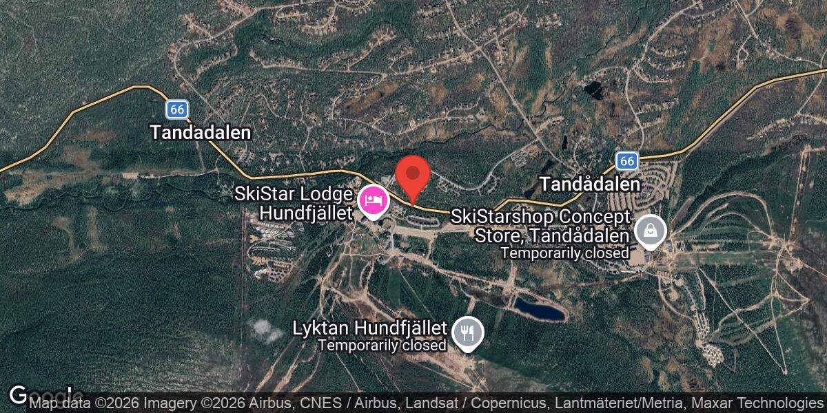 Vägarbete på Väg 66 mellan Närsjön och Hundfjället avslutat