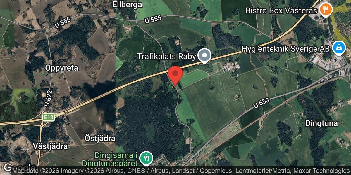 Vägarbete med stor påverkan på väg 623 mellan Dingtuna och Elberga