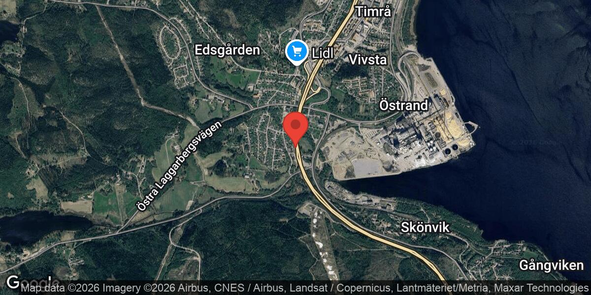 Vägarbete med stor påverkan på E4 mellan Timrå och Birsta avslutat