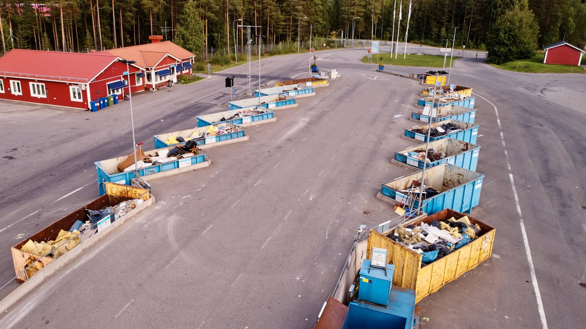 Tung trafik nära bostäder vid Pirevas anläggning skapar oro