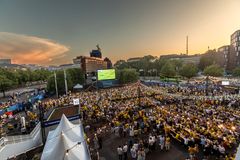 Göteborg visar Sveriges VM-matcher på storbild – fri entré på Ullevi Plaza