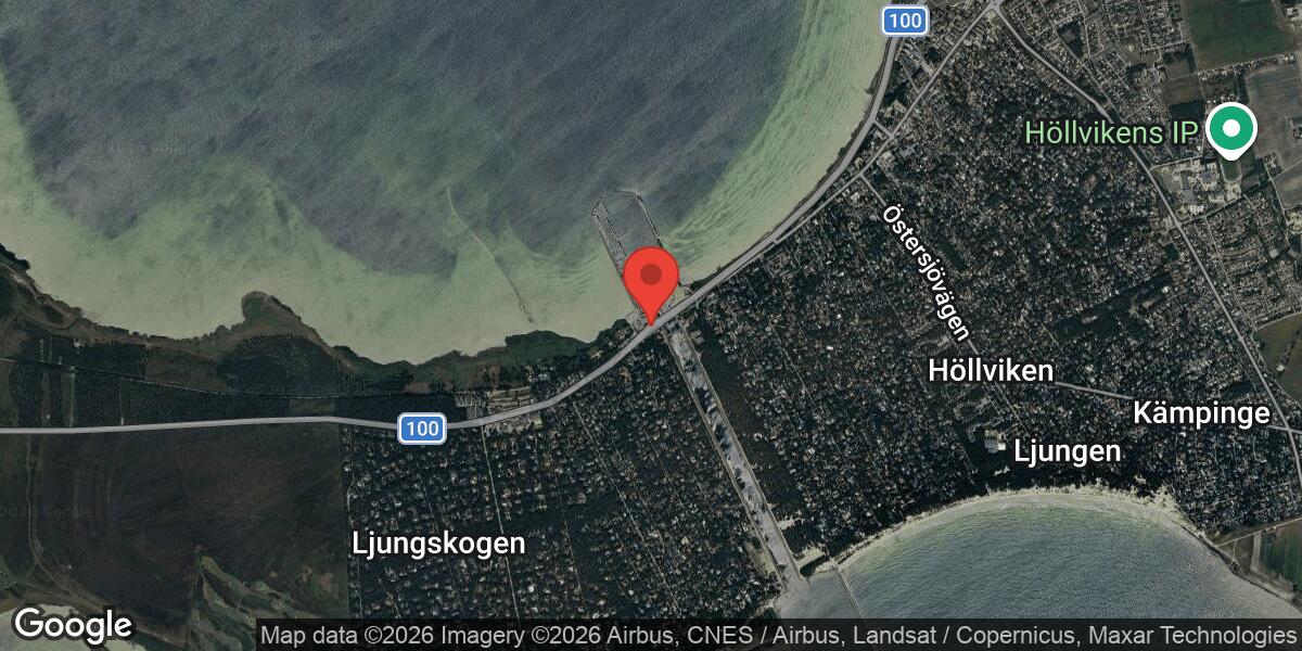 Vägarbete på Väg 100 mellan Trafikplats Kungstorp och Cirkulationsplats Falsterbo
