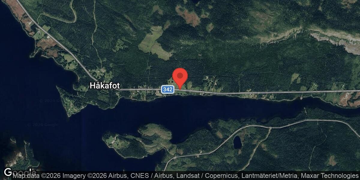 Singelolycka med lastbil på väg 342 vid Håkafot – stor påverkan på trafiken
