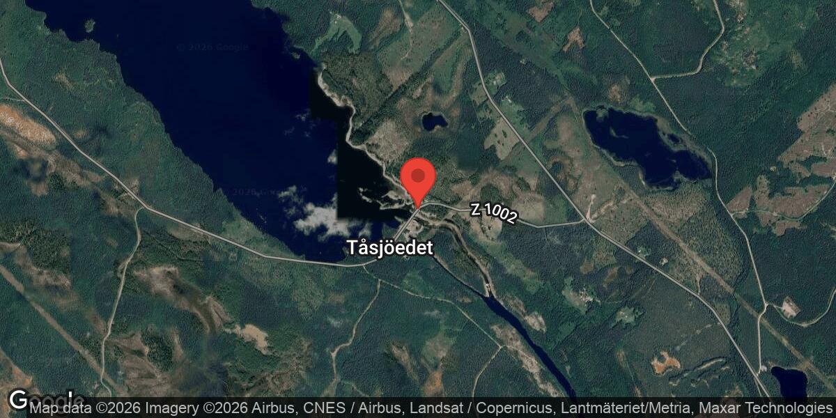 Vägarbete på väg 1002 mellan Tåsjöedet och Lövviken avslutat