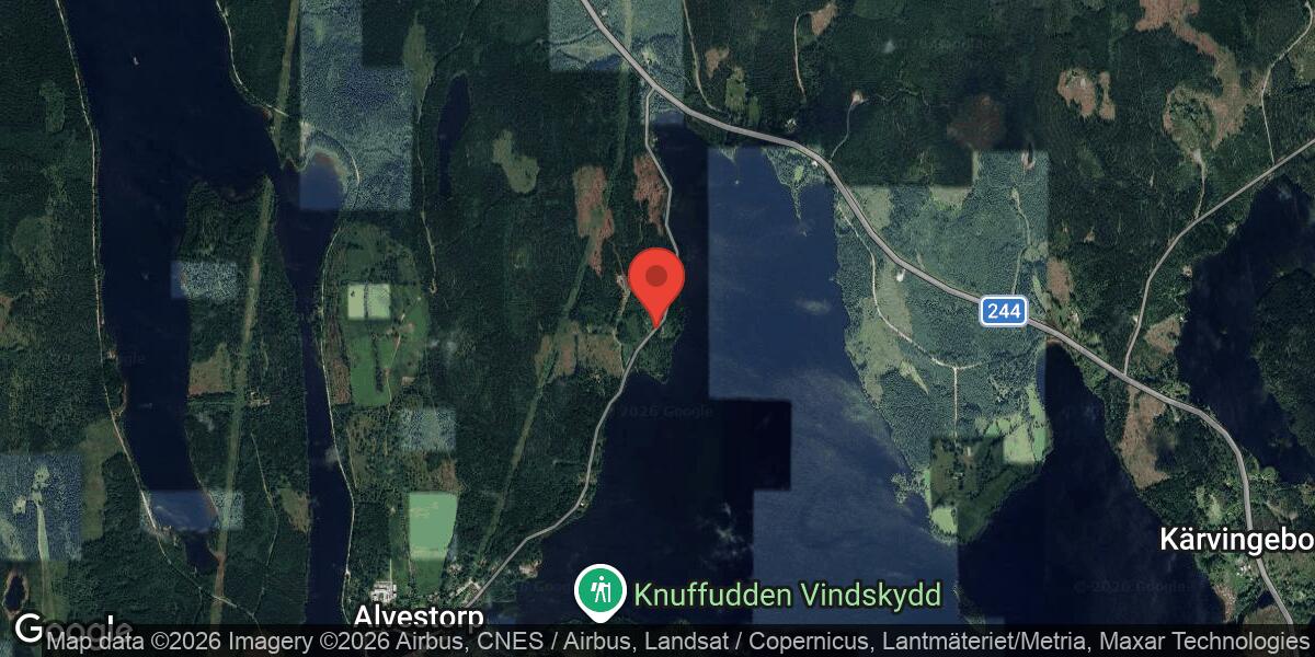 Nedfallet träd på väg 725 orsakade stor påverkan