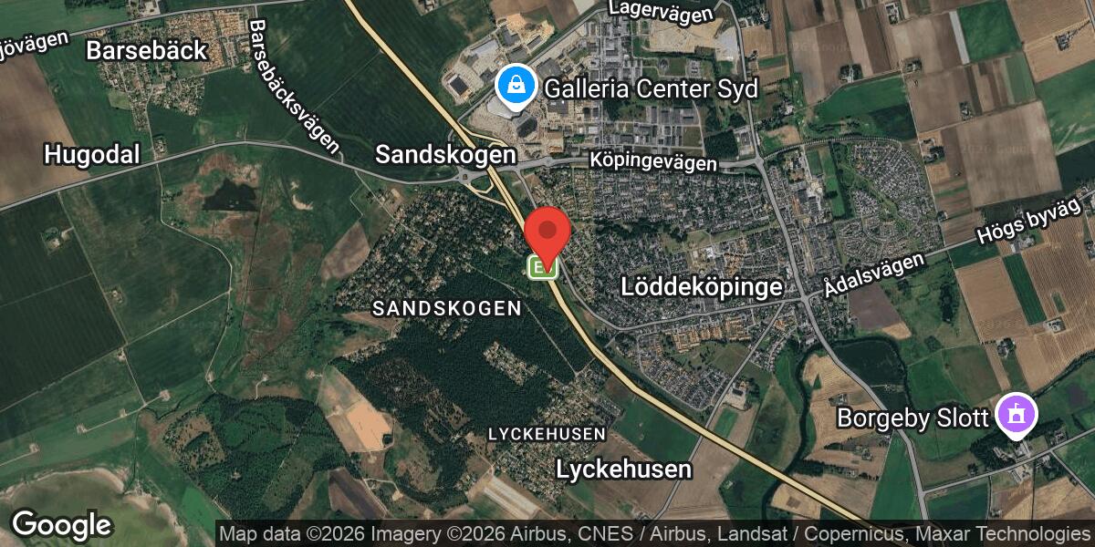 Påkört rådjur orsakade stor påverkan på E6 mellan Borgeby och Löddeköpinge
