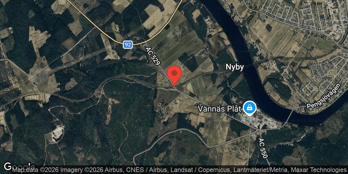 Vägarbete med avstängning på väg 529 mellan Marahällan och Pengån
