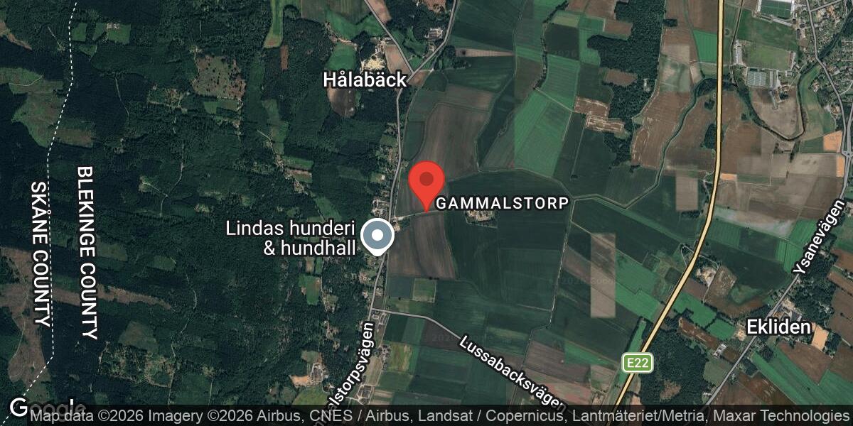Tekniska problem med bommar på järnvägskorsning vid väg 526 i Blekinge