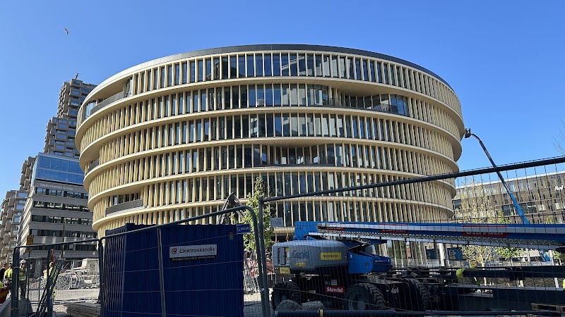 Popup-bibliotek på Hagalunds torg
