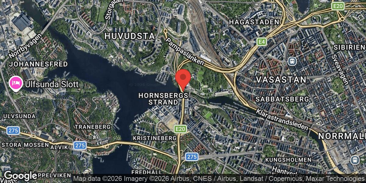 Fordonshaveri på E4 vid Trafikplats Tomteboda i riktning mot Uppsala