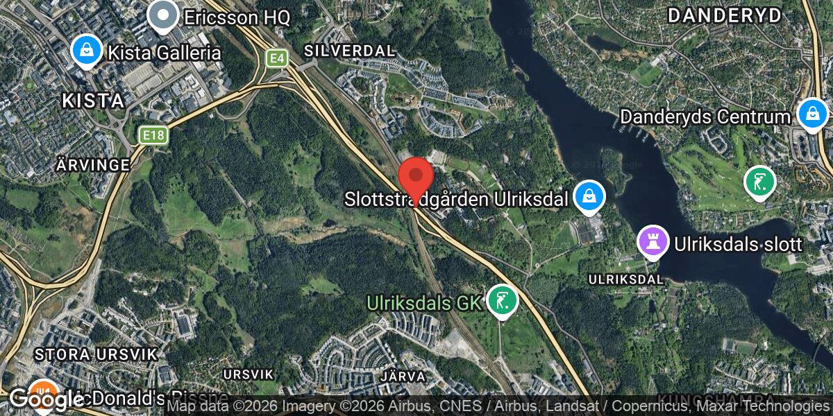 Fordonshaveri på E4 vid Trafikplats Sörentorp i riktning mot Uppsala