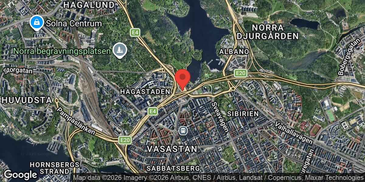 Stallmästartunneln avstängd för tunneltvätt mellan 22:20 och 05:00