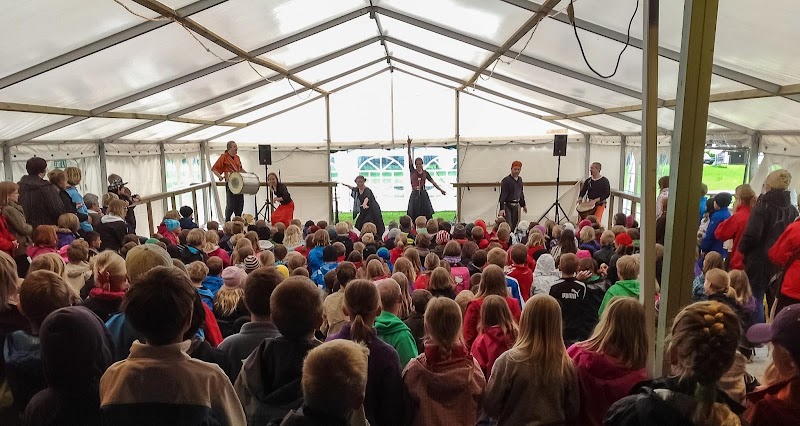 Midsommarfirande i Silverforsen Folkets Park