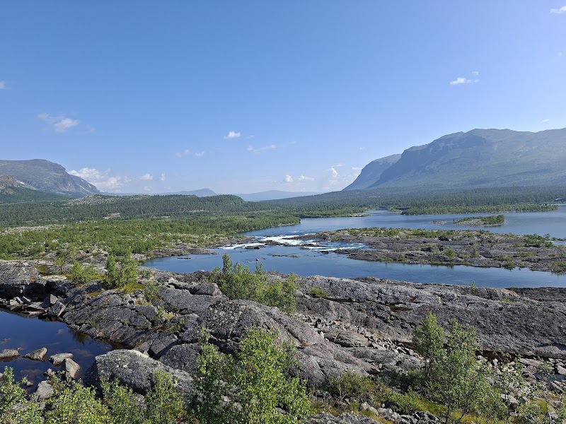 Vägen mellan Stora Sjöfallet och Ritsem öppnad efter ras