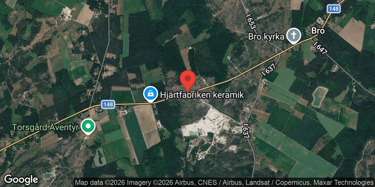 Kor på vägen orsakar stor påverkan på väg 148 mellan Tors och Bro Kyrka