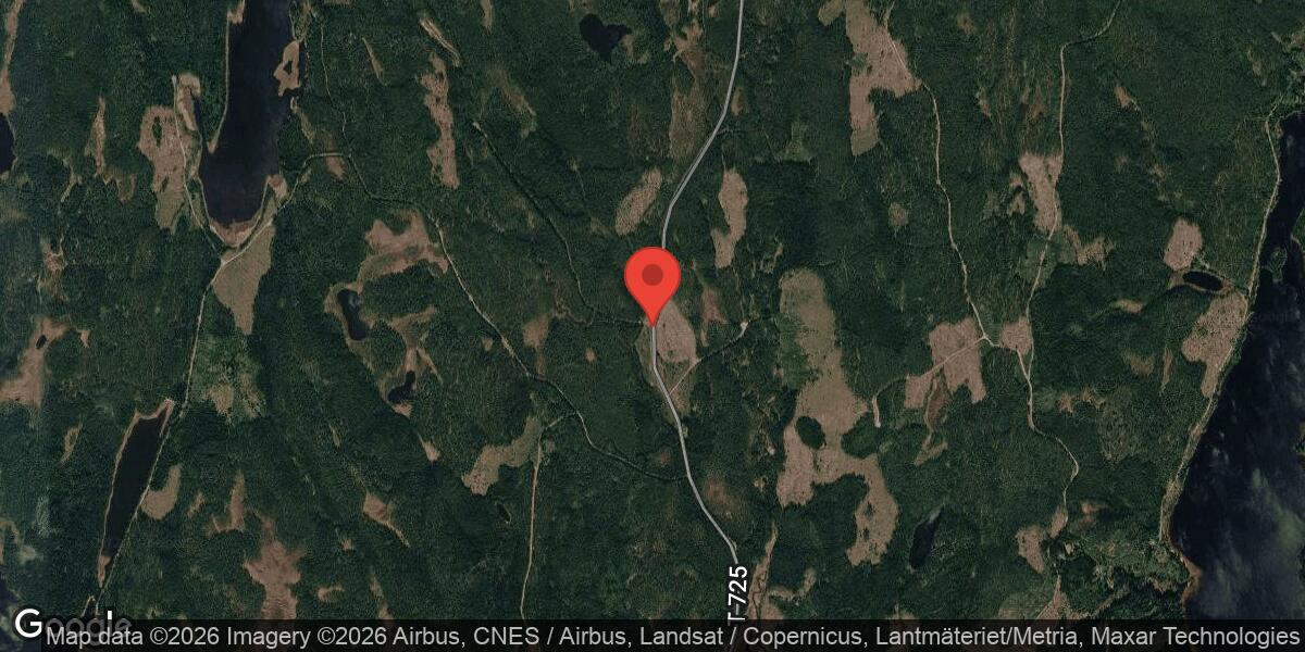 Vägarbete med begränsad framkomlighet på väg 725 mellan Karlsdalsbruk och Rockesholm