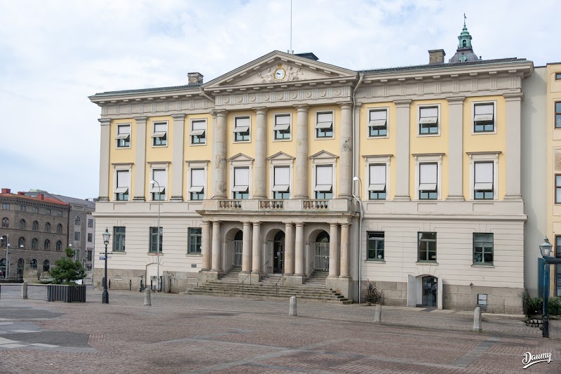 Solig sommardag och evenemangsfest i Göteborg