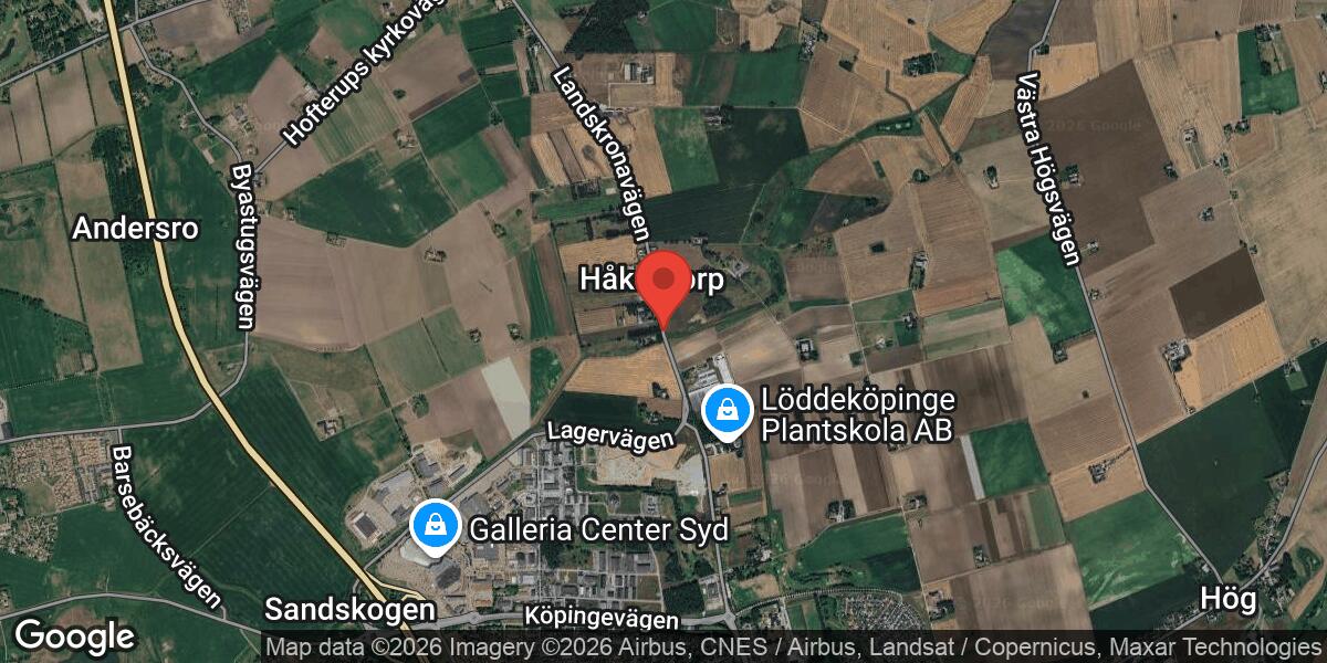 Vägarbete vid Center Syd påverkar trafiken på väg 1144