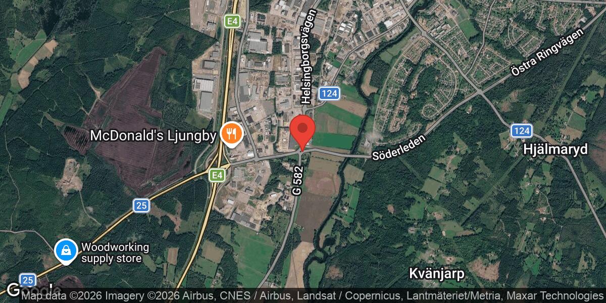 Flera fordon inblandade i trafikolycka vid Berghemsrondellen på Väg 25.05