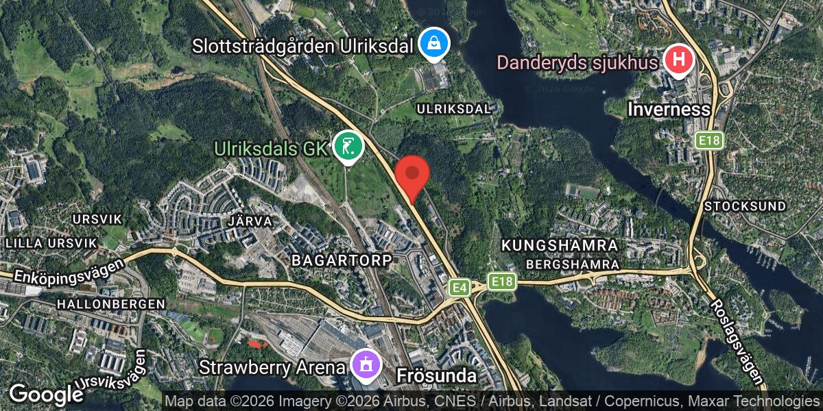 Andfamilj på vägen orsakar stor påverkan på E4 vid Trafikplats Järva Krog