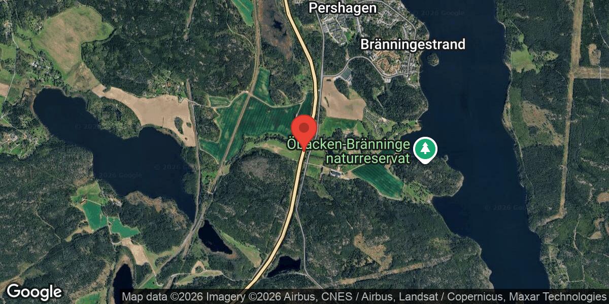 Fordonshaveri med stor påverkan på E4 mellan Järna och Södertälje syd